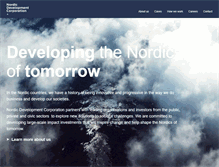 Tablet Screenshot of nordicdevelopment.com